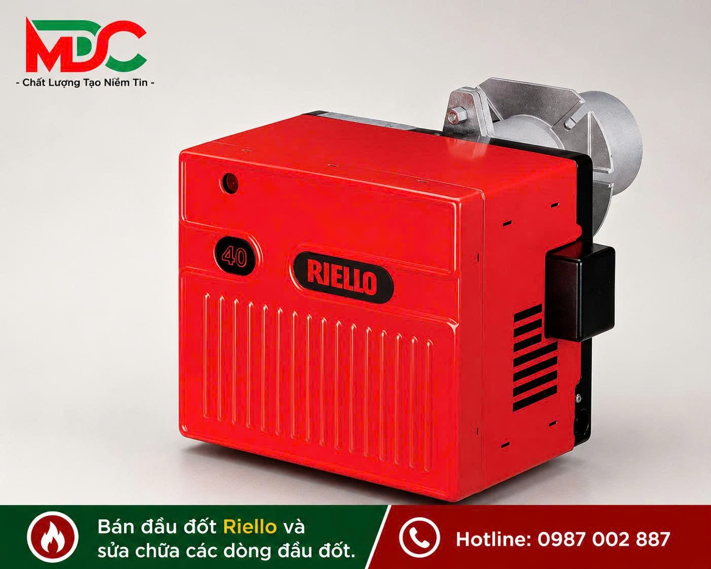 Đầu đốt Gas Riello 1 cấp loại Riello 40 FS