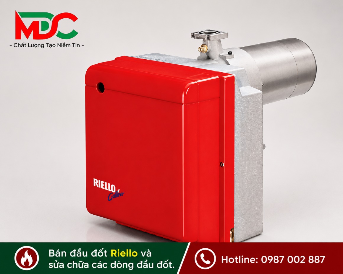 Đầu đốt Gas Riello 1 cấp loại Gulliver RS