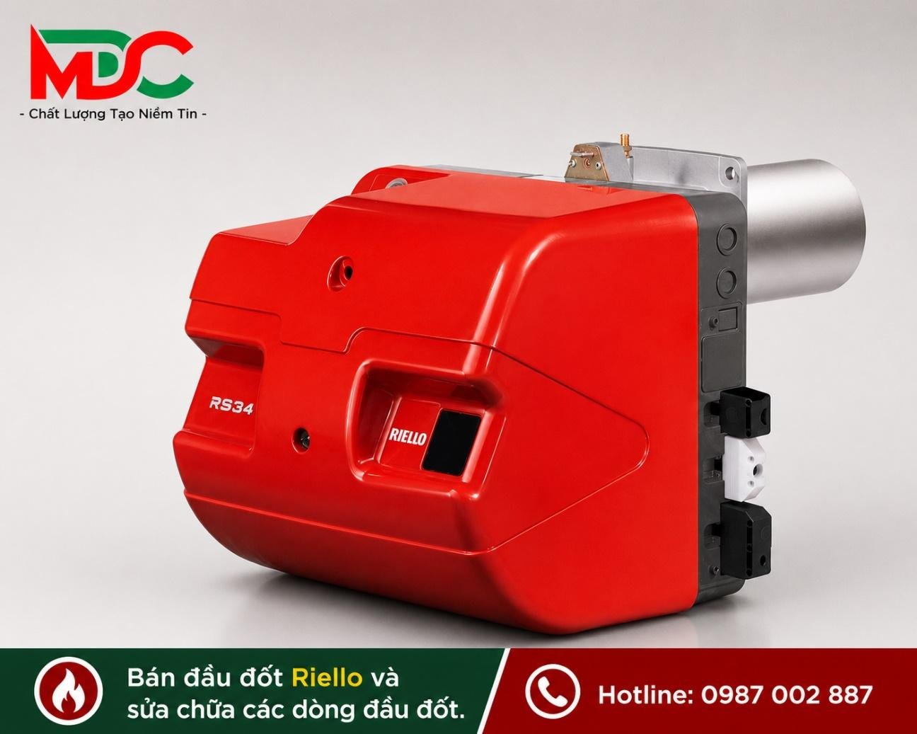 Đầu đốt Gas Riello 1 cấp loại RS