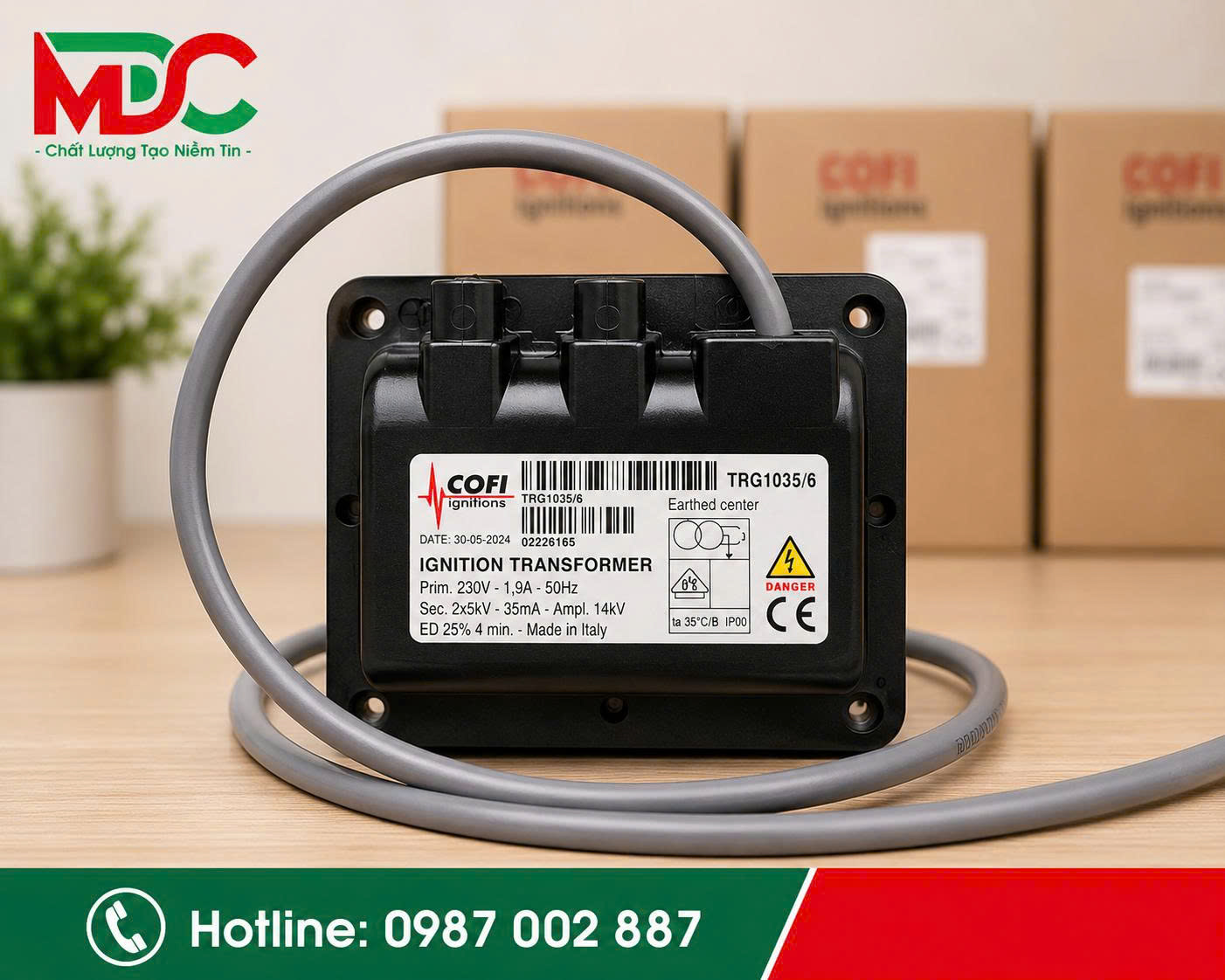 Biến thế đánh lửa Cofi TRG1035/6