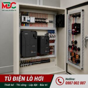Tủ điện buồng đốt phụ 4 tấn