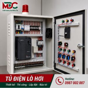 Tủ điện lò buồng đốt phụ 4.5 tấn
