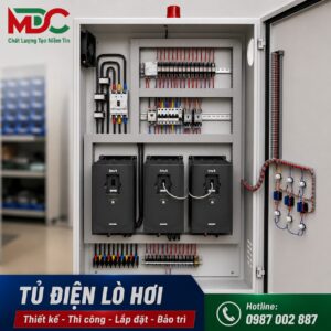 Tủ điện lò dầu tải nhiệt