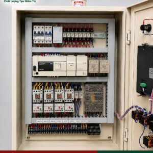 Tủ điện PLC lò 2 tấn đốt dầu