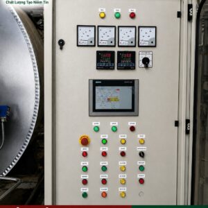 TỦ PLC LÒ ĐỐT DẦU 5 TẤN
