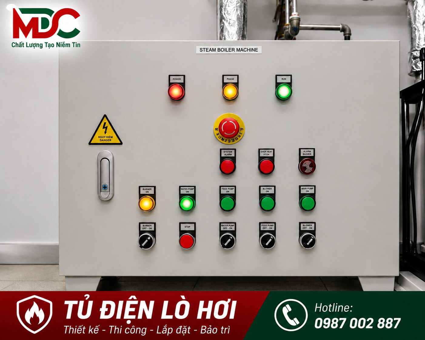 Tủ điện trở 36KW