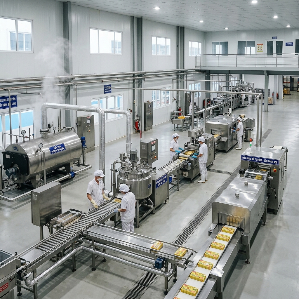 Ứng dụng nhiệt trong chế biến thực phẩm